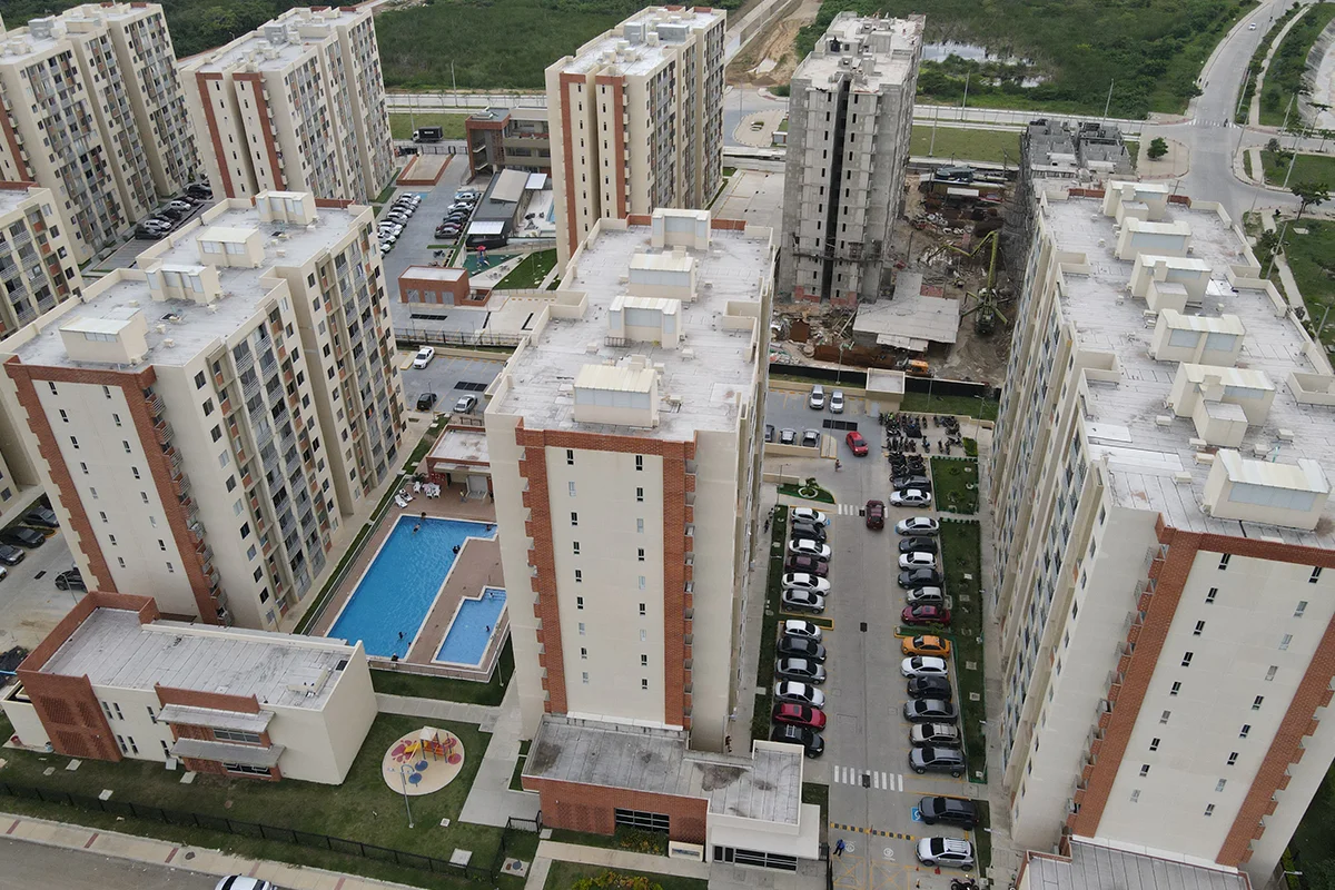 Conjunto Residencial Maria Mulata - Vista aérea